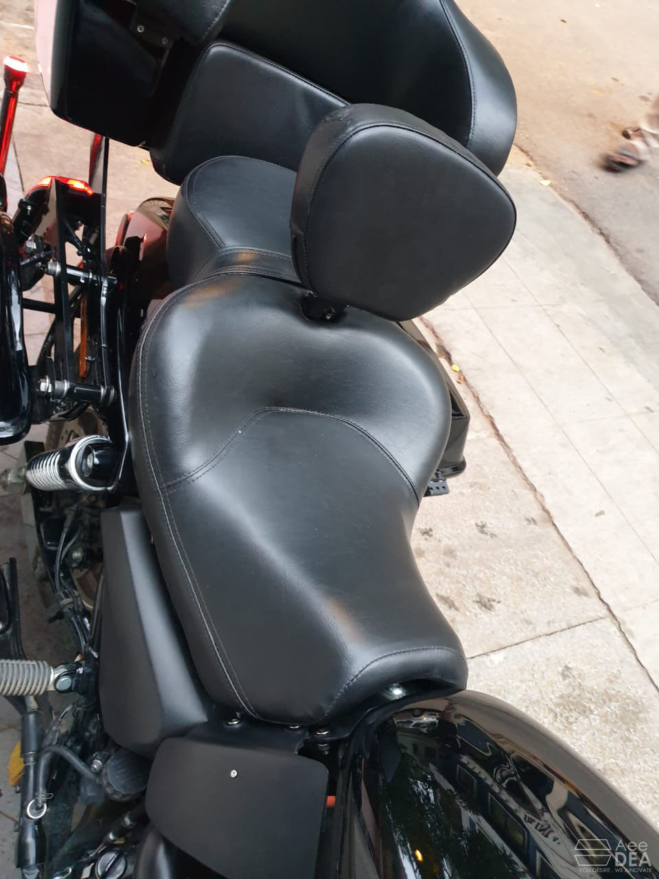Low Rider - Full Seat Optional Rider Backrest - aeedea.com